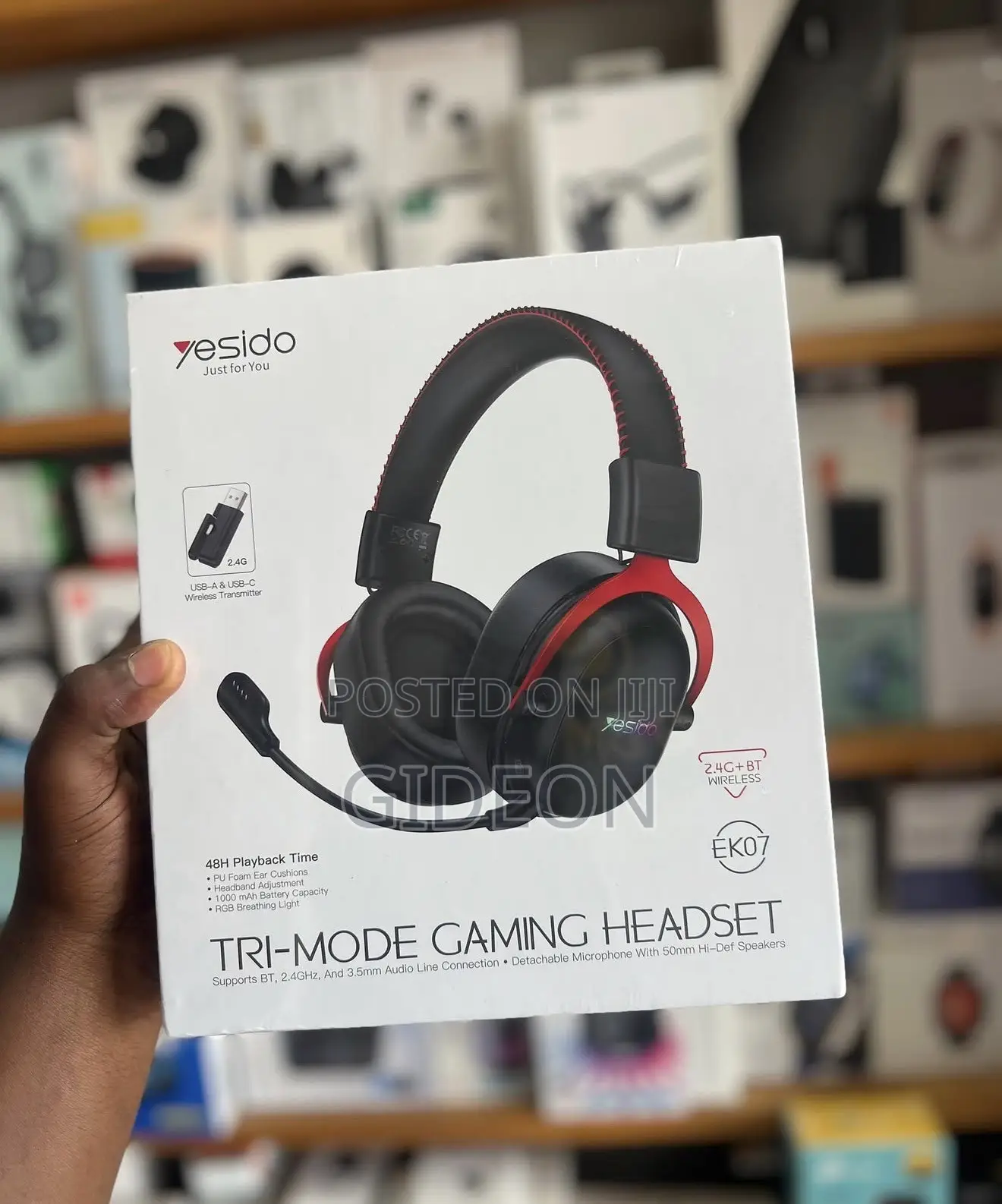 Yesido EK07 Tri-Mode Gaming Headset