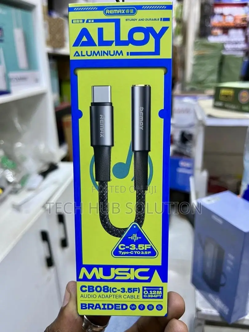 Remax C23 (CB08) Type-C to 3.5mm Audio Adapter Cable