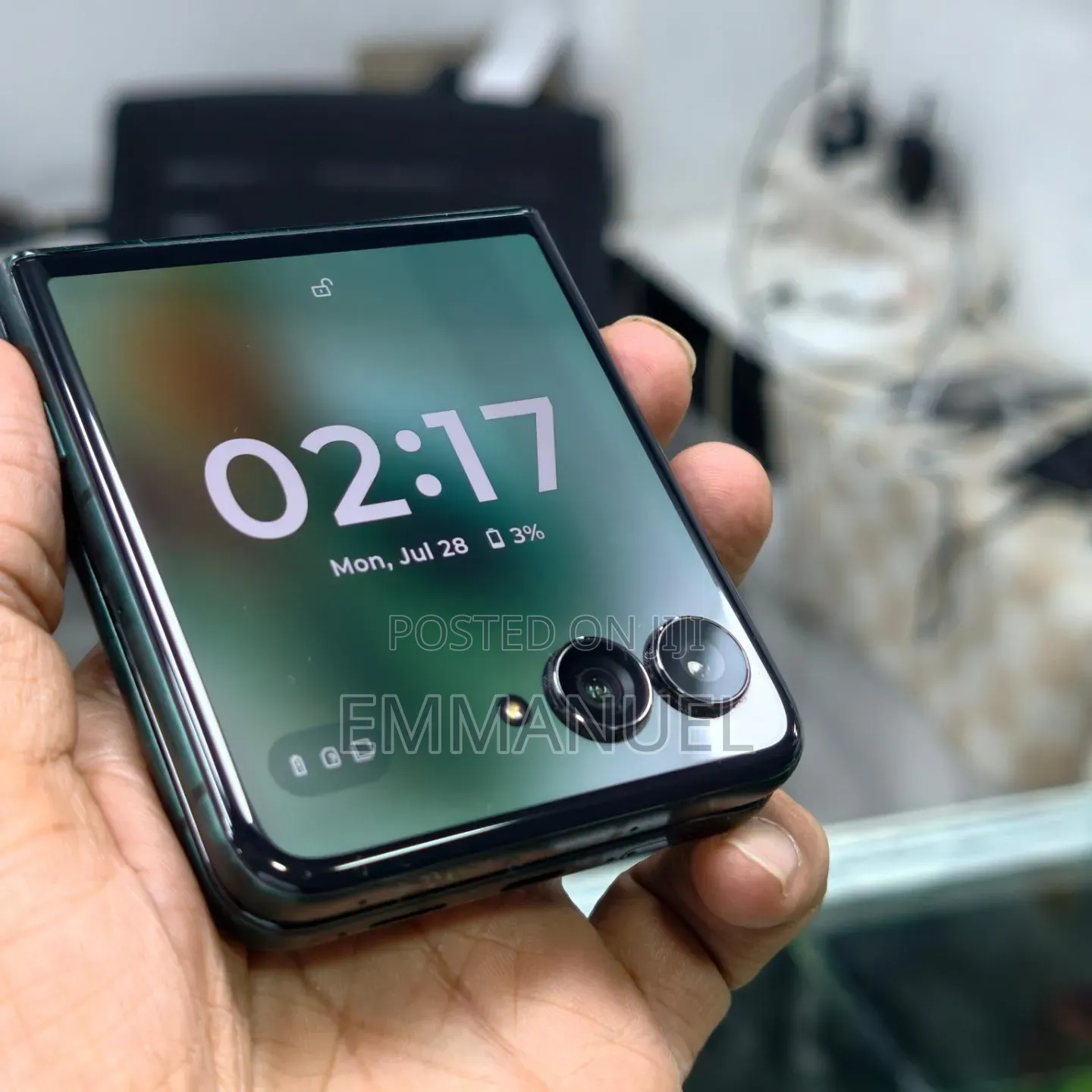 Motorola Razr 50 Ultra 256 GB Black