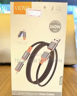 Vidvie 4-in-1 Magnetic Data Fast Charging Cable