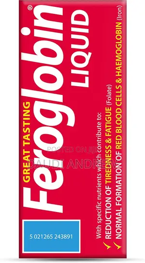 Feroglobin Gentle Iron and Nutrient Liquid, Reduce Tiredness Fatigue
