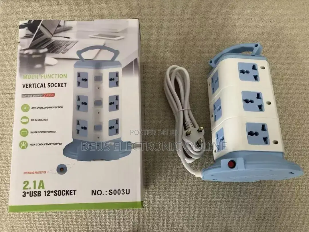 Multi-Function Vertical Socket Watts 2500 Kwa PC 40,000