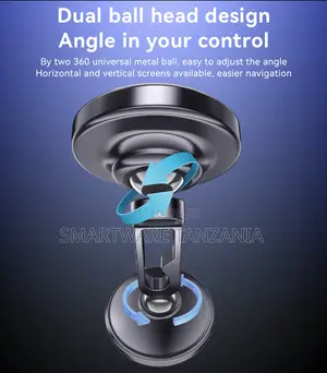 Yesido Magnet Holder Double Ball Head Zinc Alloy Strong Phone Holder