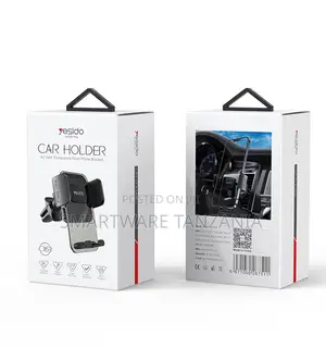 Yesido Car Holder Air Vent Transparent Phone Bracket, Adjustable Grip