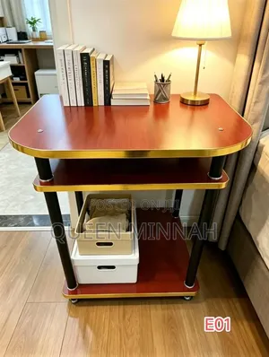 Multi-Tier Bedside Table/Storage Cart