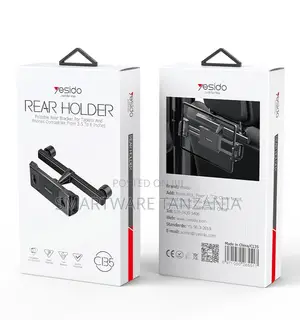 Yesido Foldable Rear Holder for Tablets and Phones 3.5 to 6 Inches