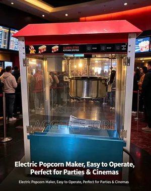 Globalstar Kitchen System Commercial Electric Popcorn Machine