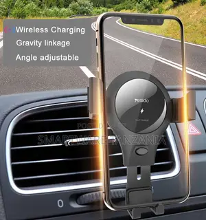 Yesido Wireless Charger Holder for Car, 10W Fast Charging, Adjustable