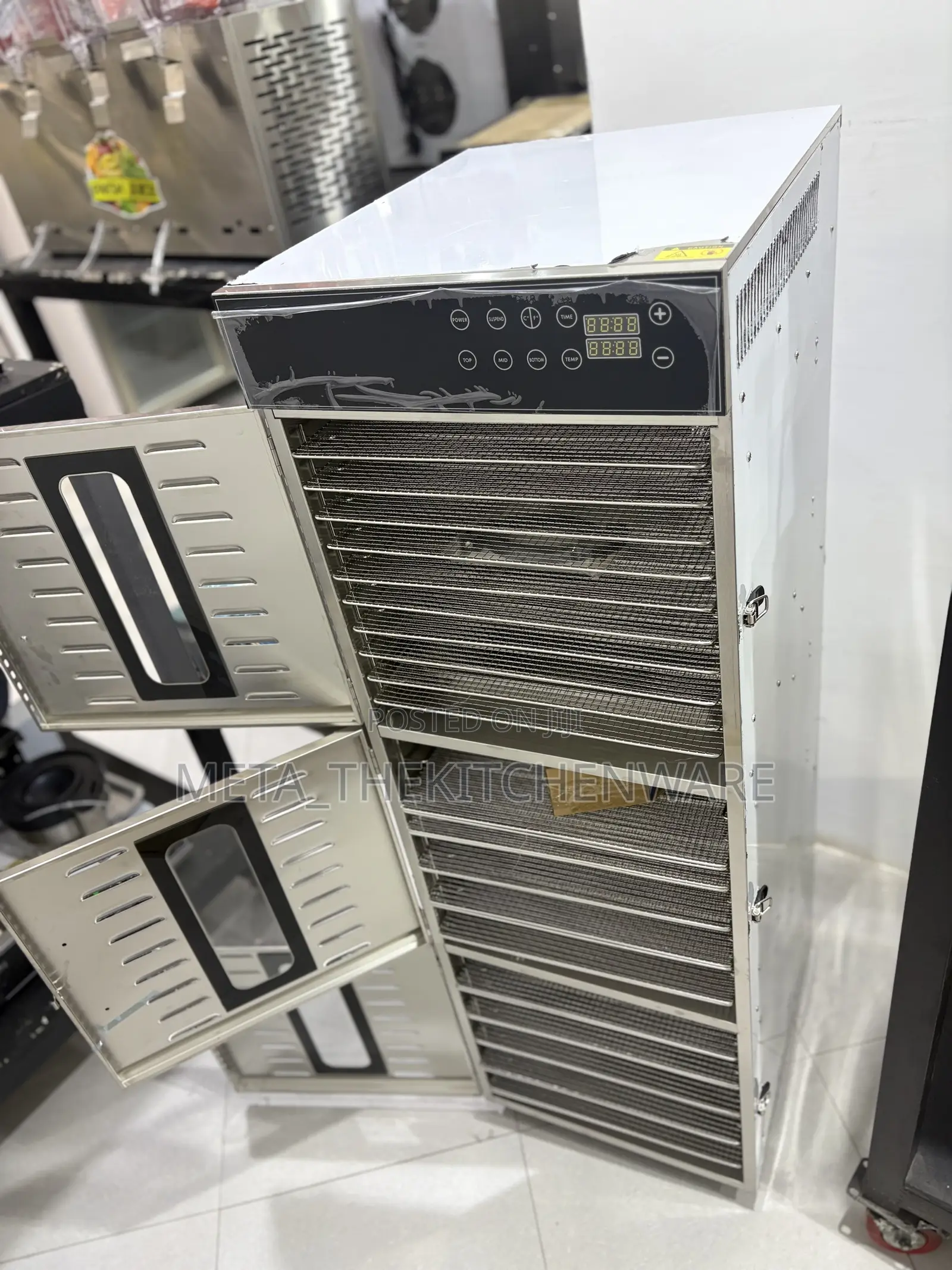 Food Dehydrator Commercial (HFD-30) – 30 Trays