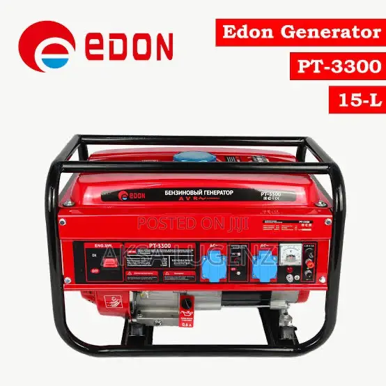 Edon Gasoline Generator 3kva Pt3300l With Starter Key