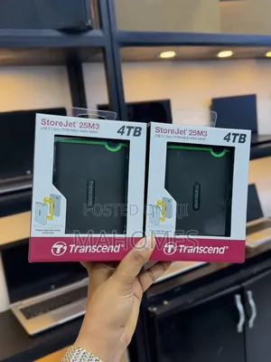 Transcend Storejet 25m3 4tb Portable Hard Drive