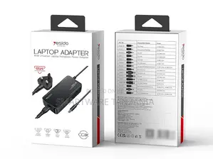 Yesido 65W Universal Laptop Power Adapter With Multiple DC Tips
