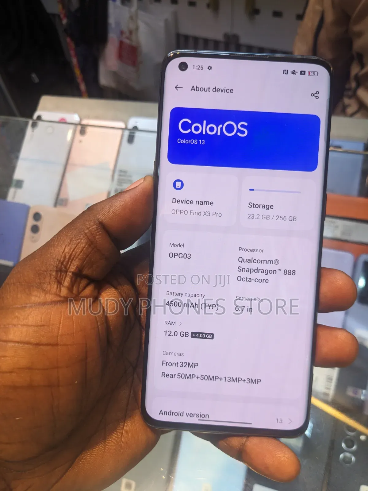 Oppo Find X3 Pro 256 GB Black