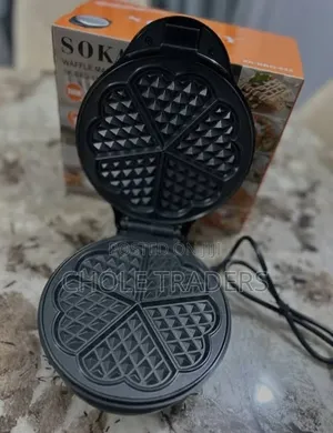 Sokany Heart-Shaped Electric Waffle Maker (Sk-08064)
