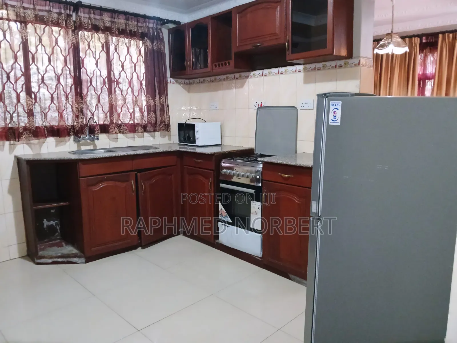 Furnished 3bdrm House in Tanzania Realestates, Njiro for rent