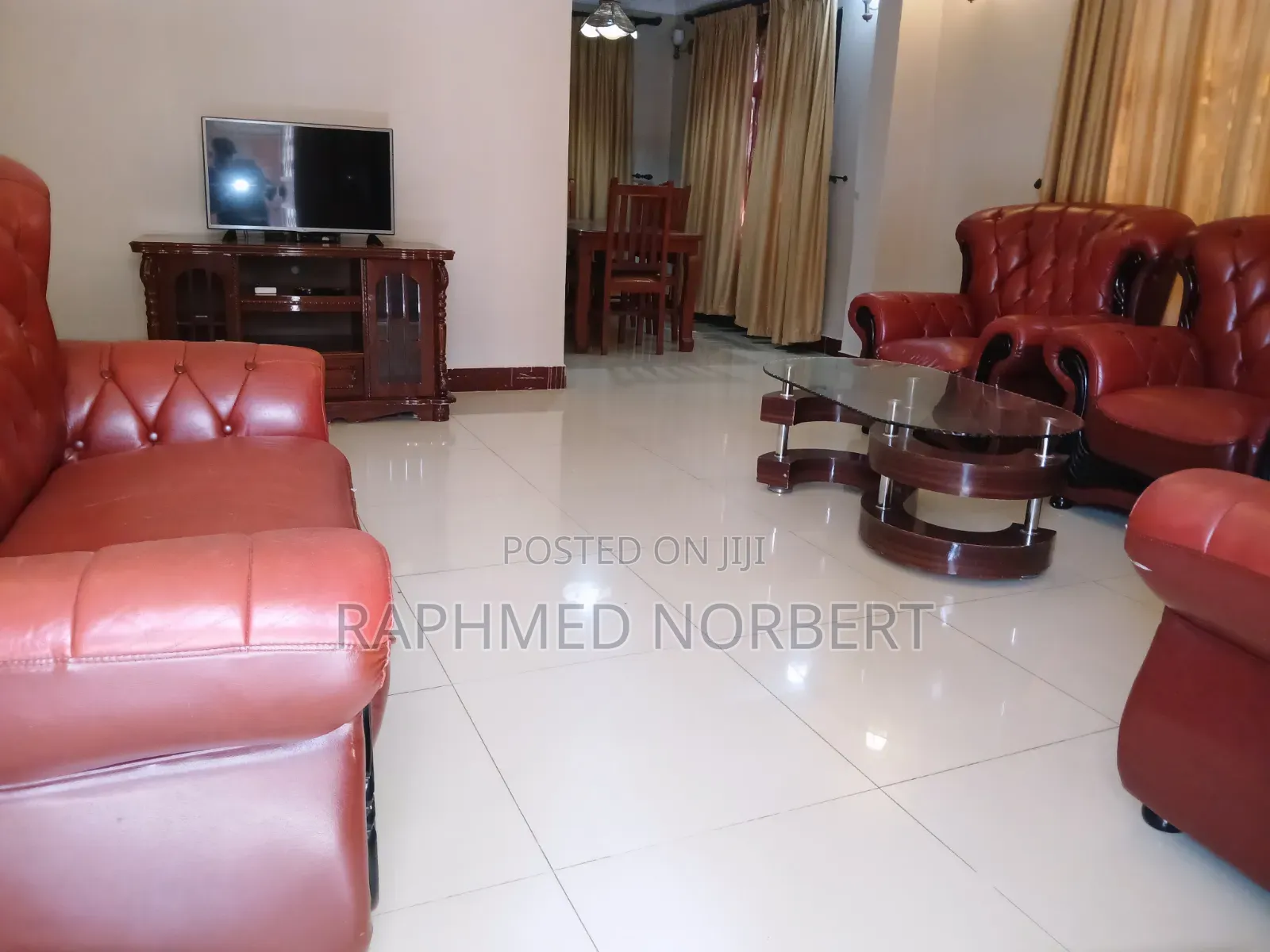Furnished 3bdrm House in Tanzania Realestates, Njiro for rent