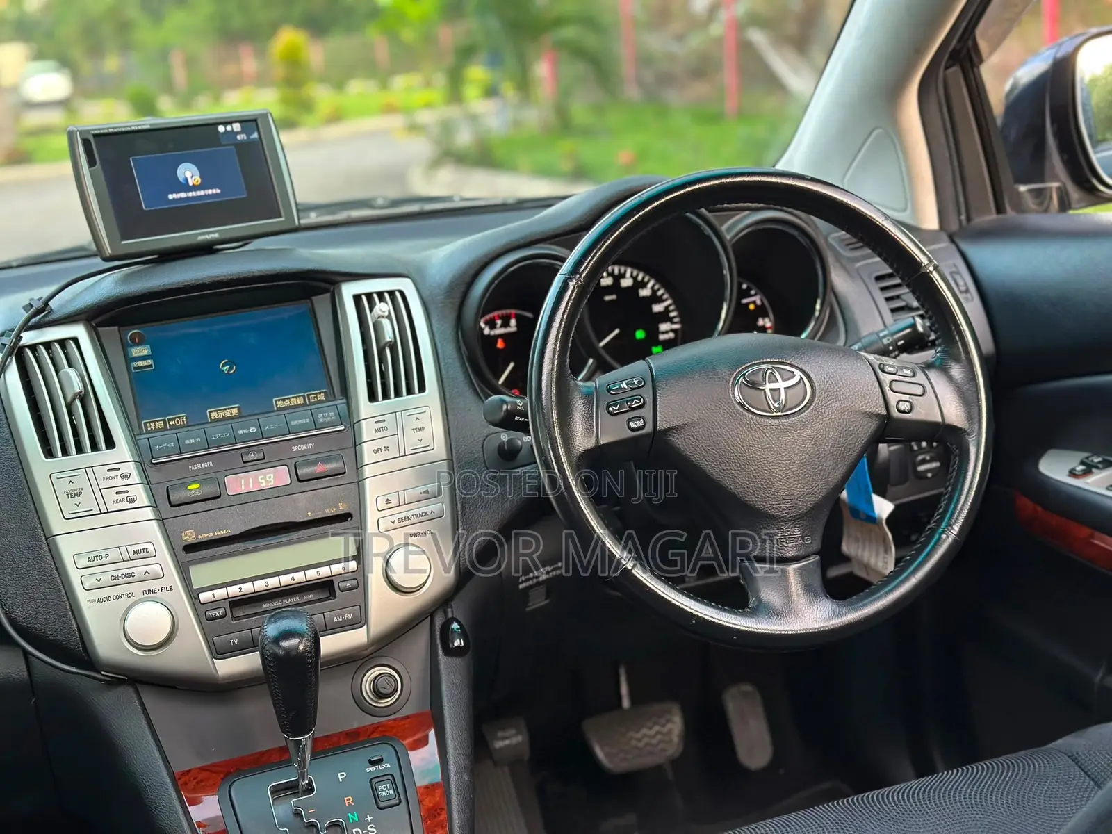 Toyota Harrier 2008 Black