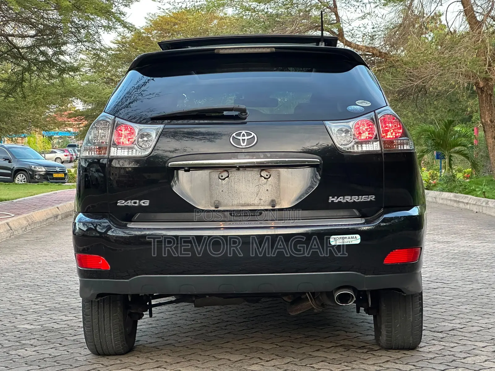 Toyota Harrier 2008 Black