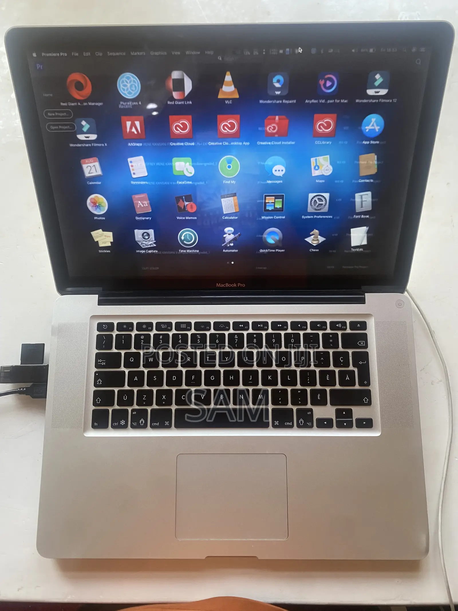 Laptop Apple MacBook Pro 2012 12GB Intel Core i7 HDD 500GB