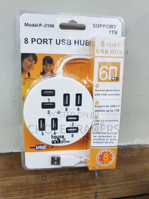 8 Port USB Hub (USB 2.0)
