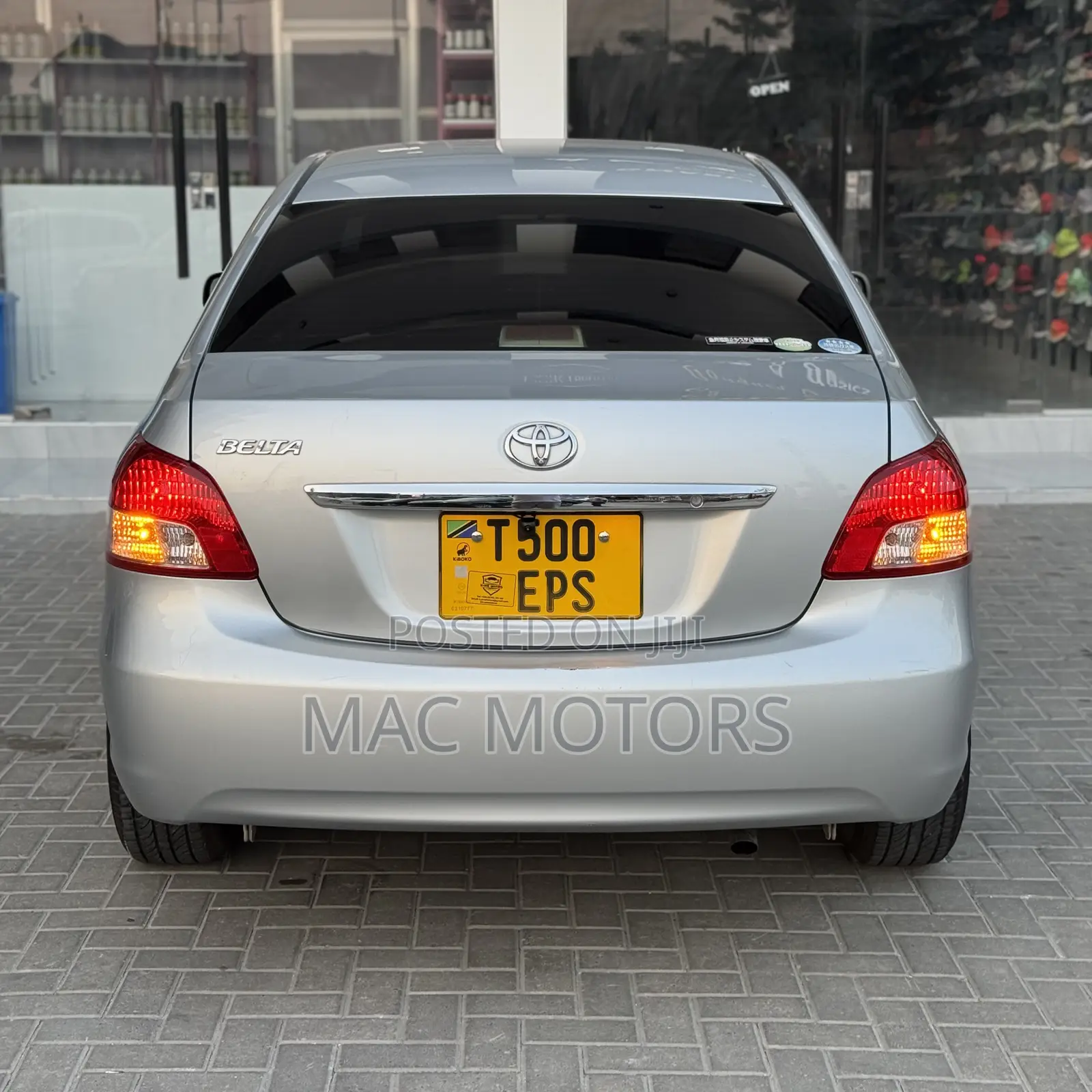 Toyota Belta 2008 Silver