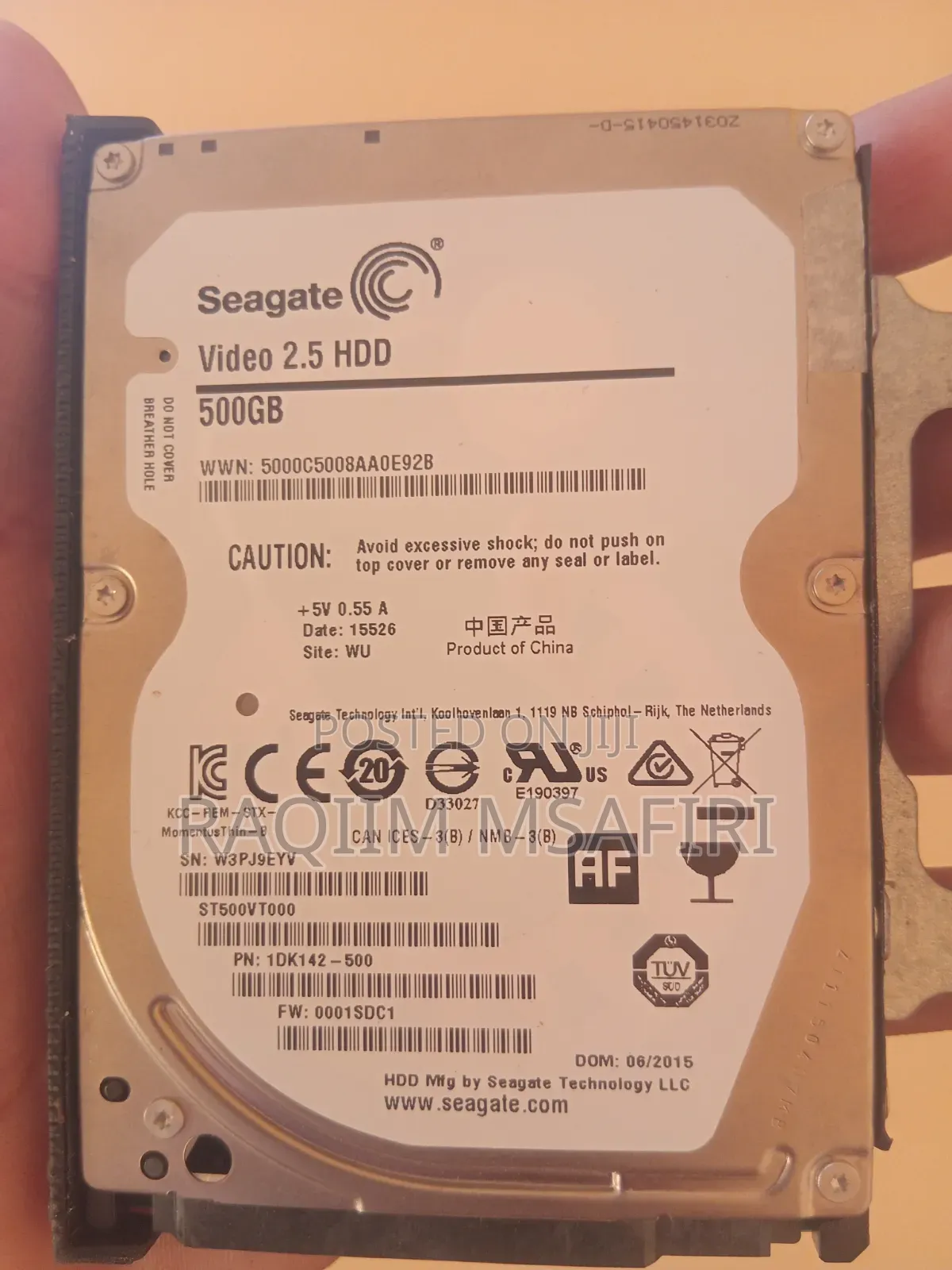 Hard Drive Disk 500gb