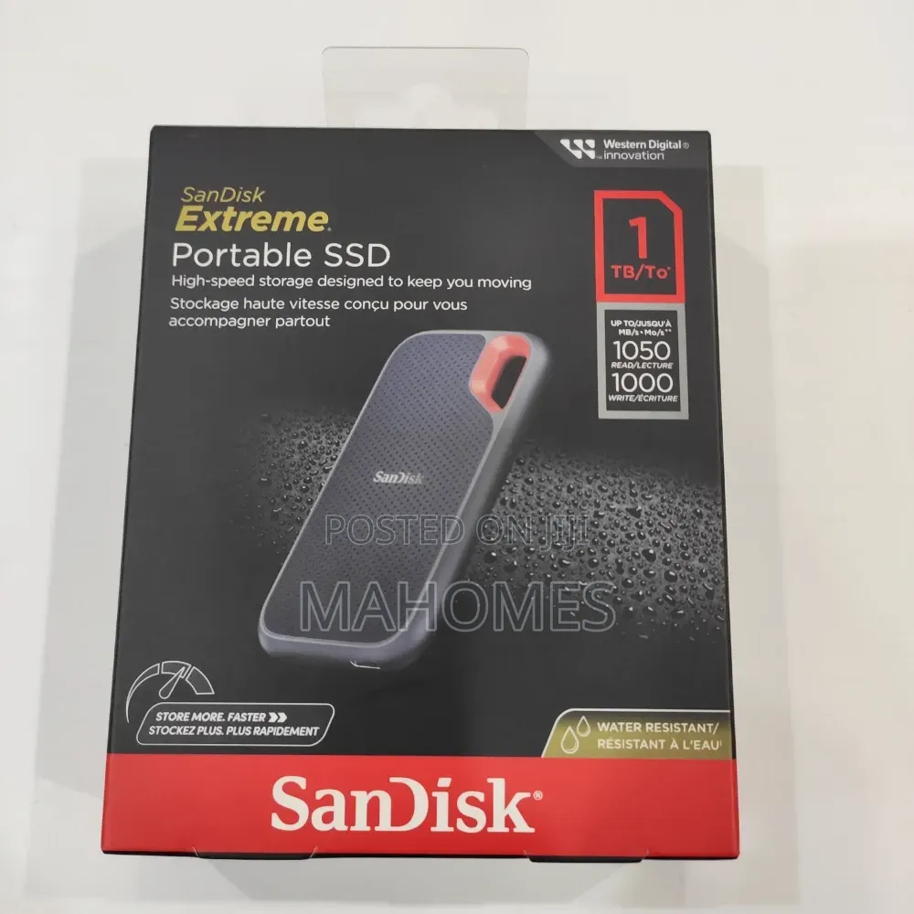 SanDisk Extreme Portable SSD 1TB