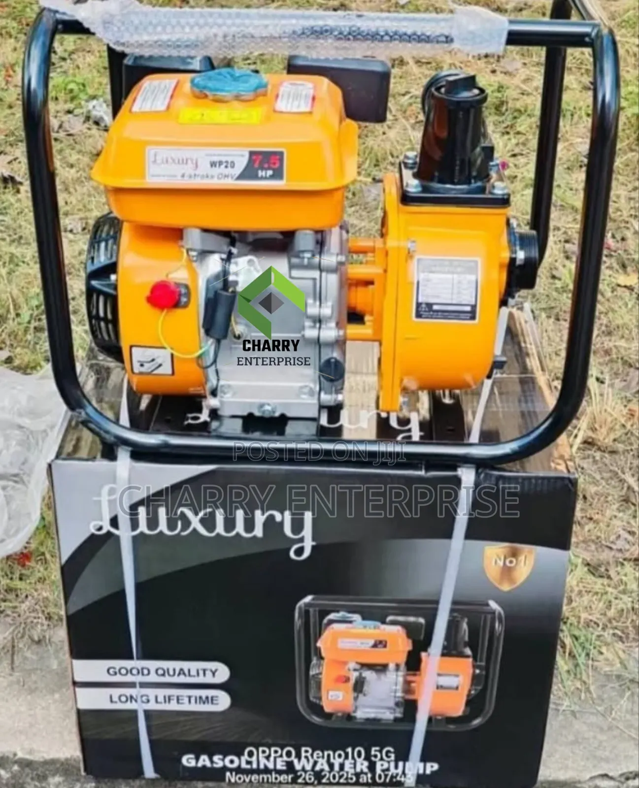 Luxury Gasoline Water Pump 2 Inch for Irrigation, Moving Water Etc