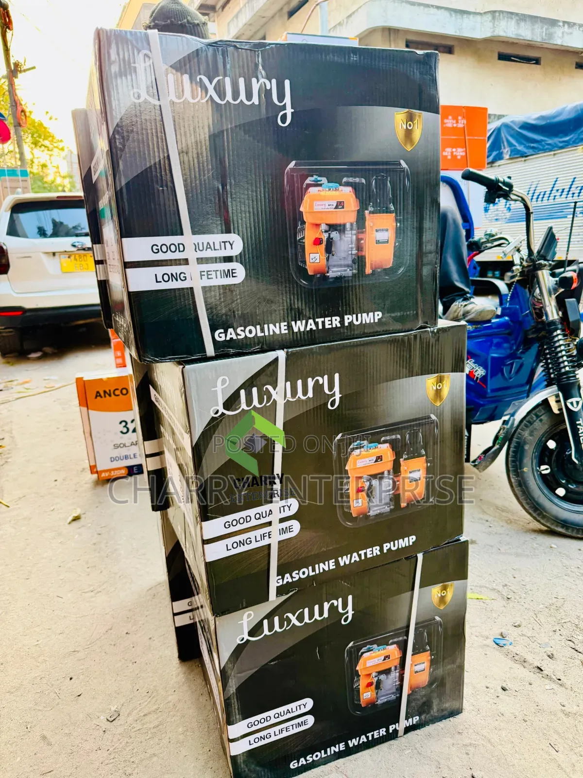 Luxury Gasoline Water Pump 2 Inch for Irrigation, Moving Water Etc