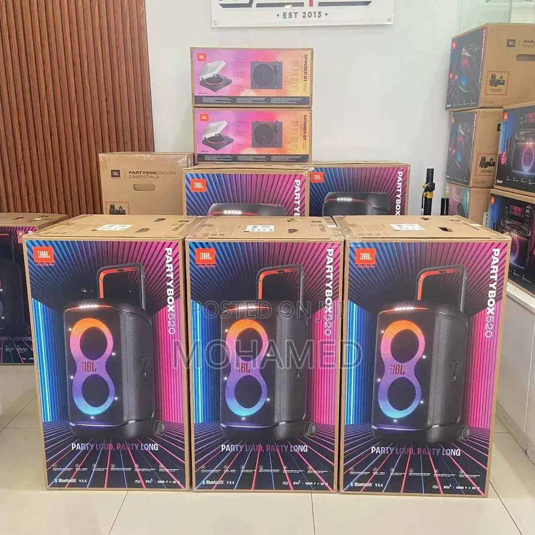  JBL Partybox 520 – Level Mpya Ya Burudani! 