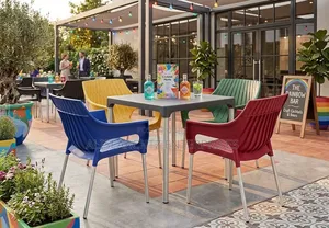 Set of 4 Chair Table