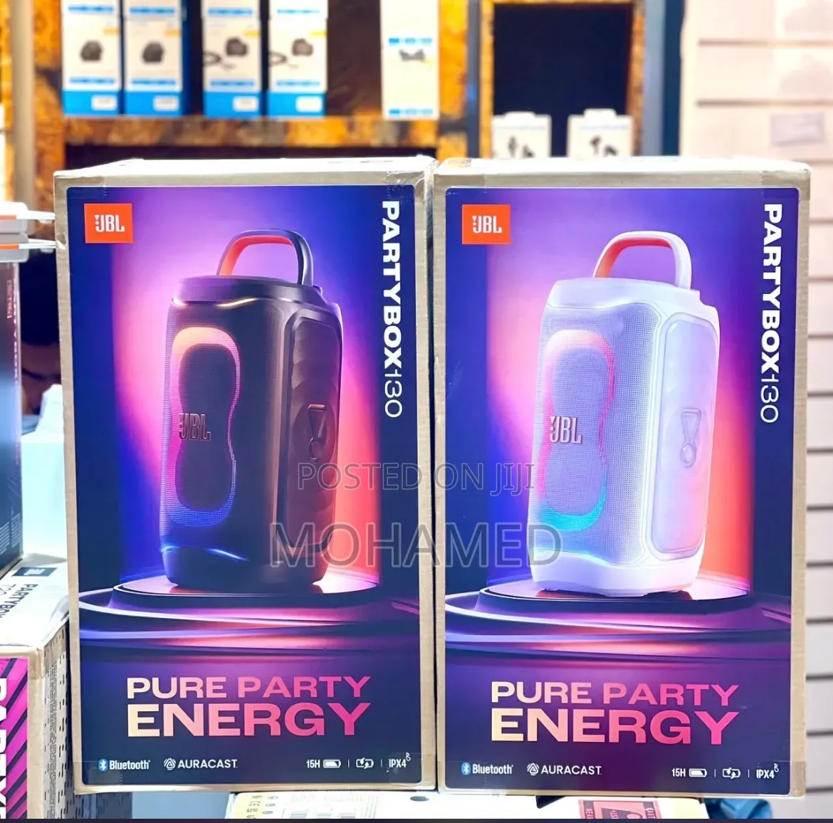JBL Partybox 130 – Sauti Kubwa, Burudani Kubwa