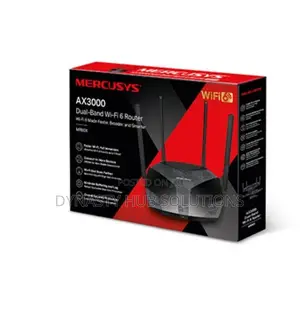 MR80X Mercusys Router - AX3000 Dual-Band Wi-Fi 6 Wireless Router