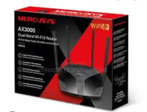 MR80X Mercusys Router - AX3000 Dual-Band Wi-Fi 6 Wireless Router