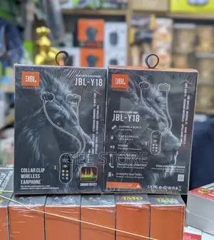JBL-Y18 Collar Clip Wireless Earphone