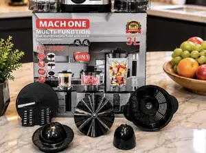Mach One 6-in-1 Multi-Function Food Processor and Heavy Duty Blender