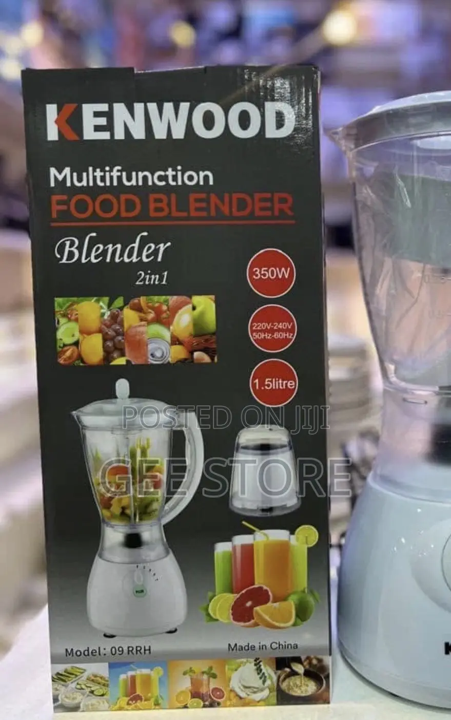 Kenwood 2-in-1 Multifunction Food Blender (Model: 09 RRH)