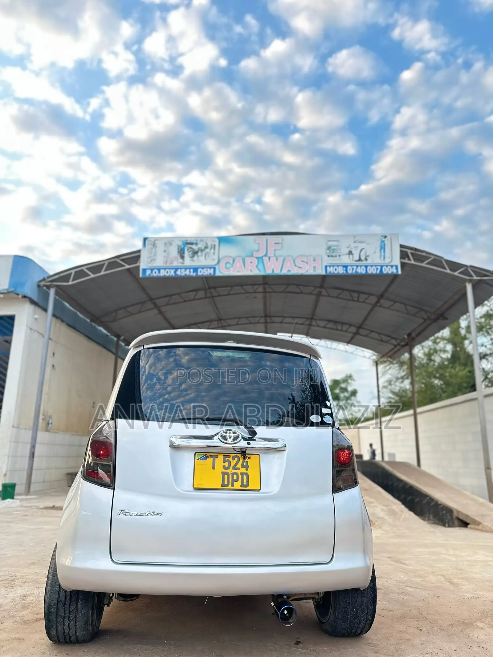 Toyota Ractis 1.5 AWD 2006 Silver