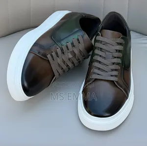 Classic Leather Sneakers.