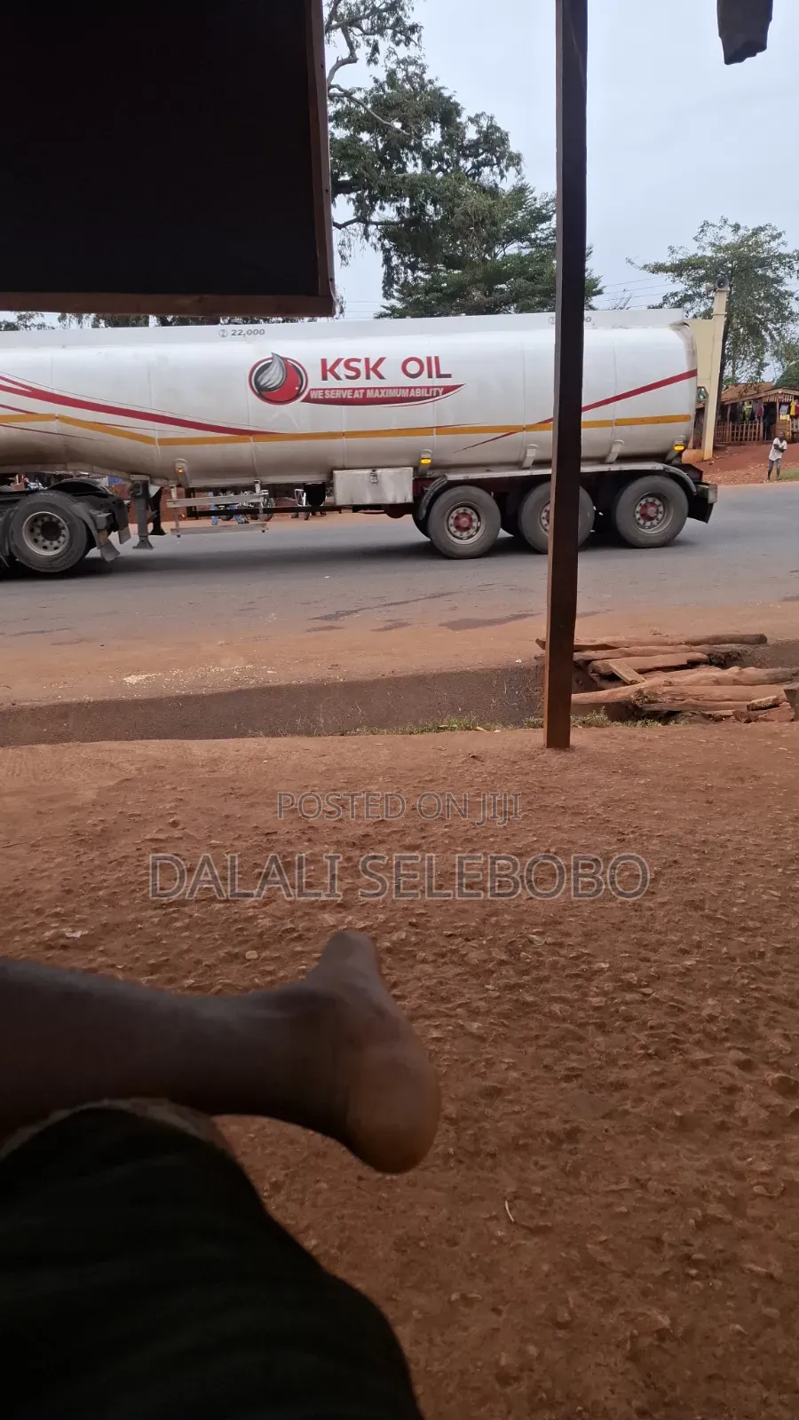 112 Hector at Morogoro Road It Look at Tarmac