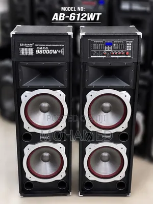 Aborder Speaker Ab-612 Wt – Sauti Kubwa, Burudani Za Kiwango! 