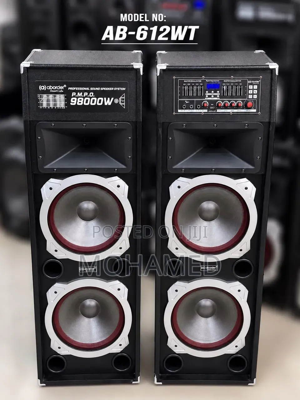 Aborder Speaker Ab-612 Wt – Sauti Kubwa, Burudani Za Kiwango! 
