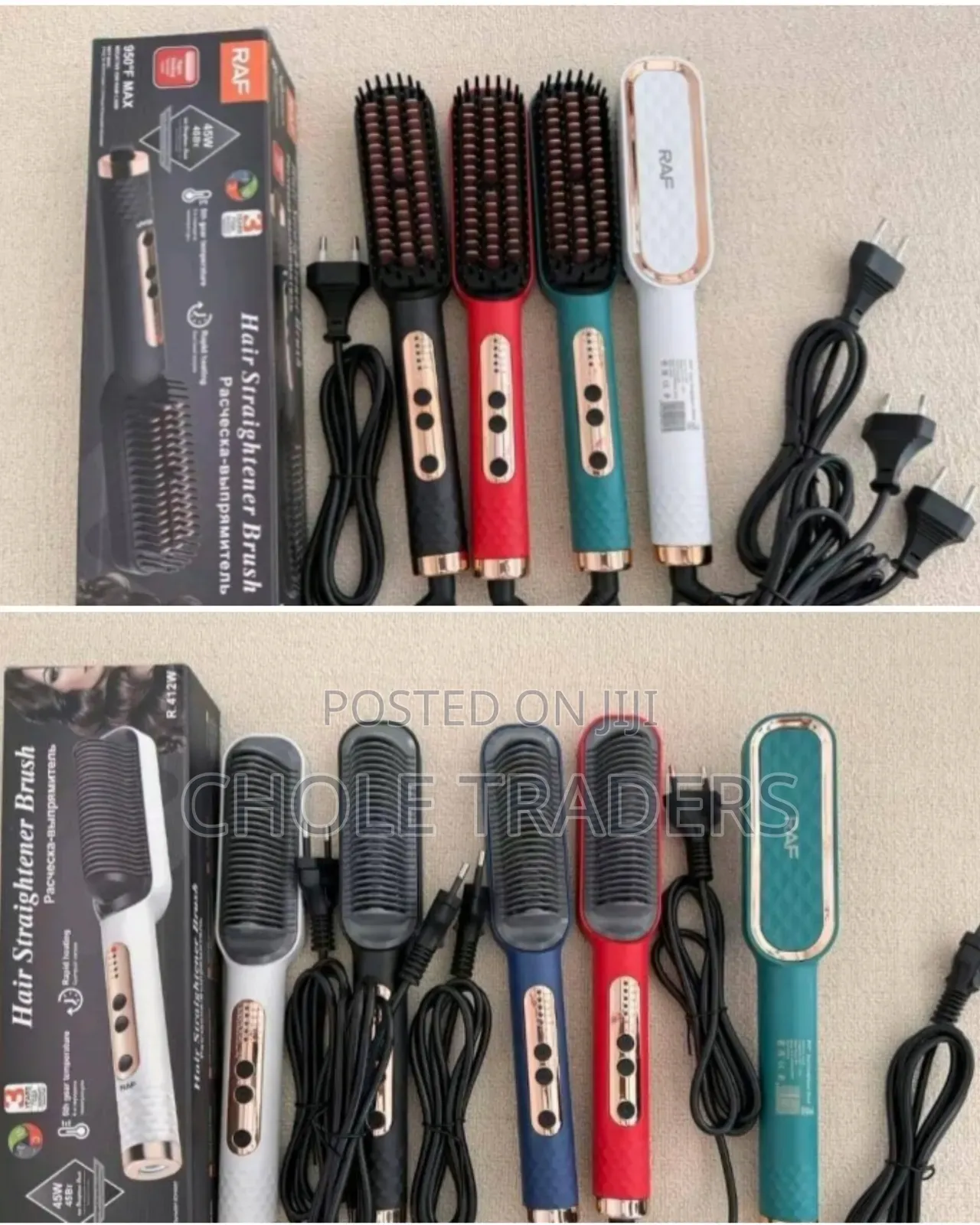 45w Hair Straightener Brush (950°f)