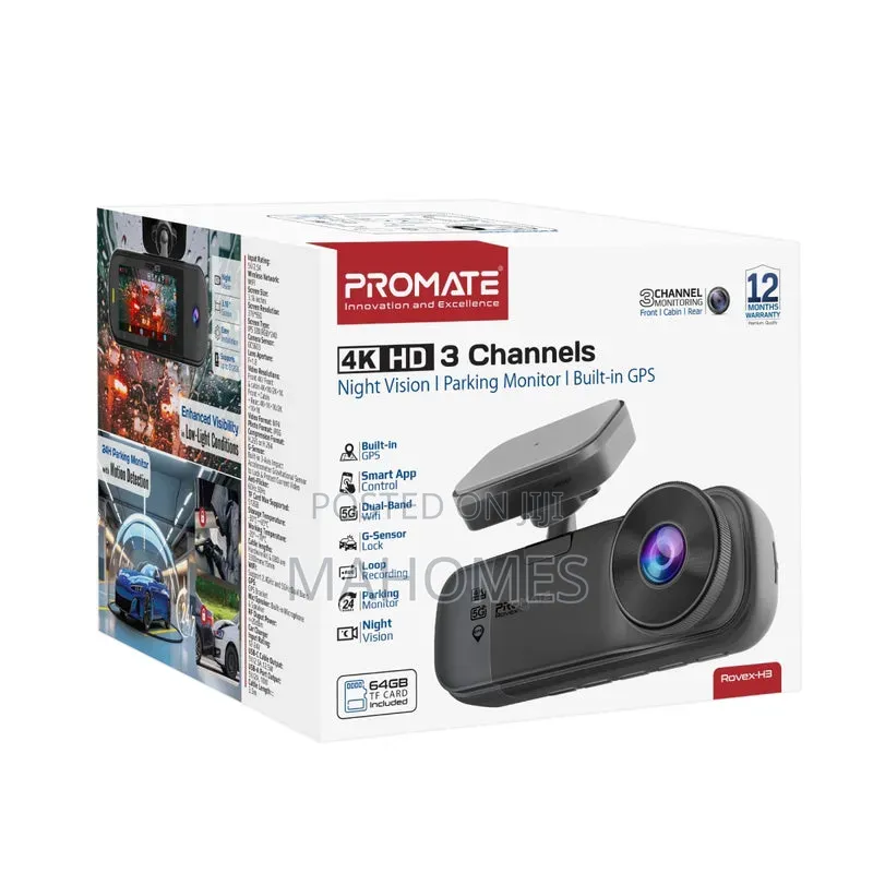 Promate Rovex-S3 - Drive With Confidence!