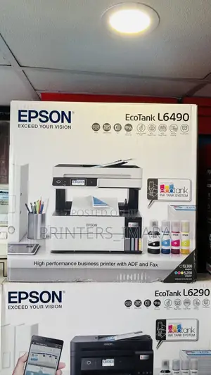  Epson Ecotank L6490 — Built for Business! 