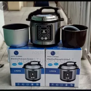 West Strong 2pots Electric Pressure Cooker