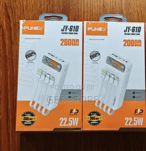 PUNEX JY-610 Polymer Power Bank 20000mAh