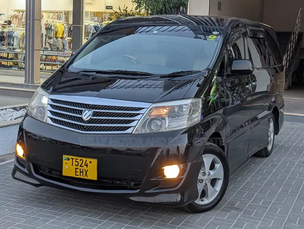 Toyota Alphard 2007 Black