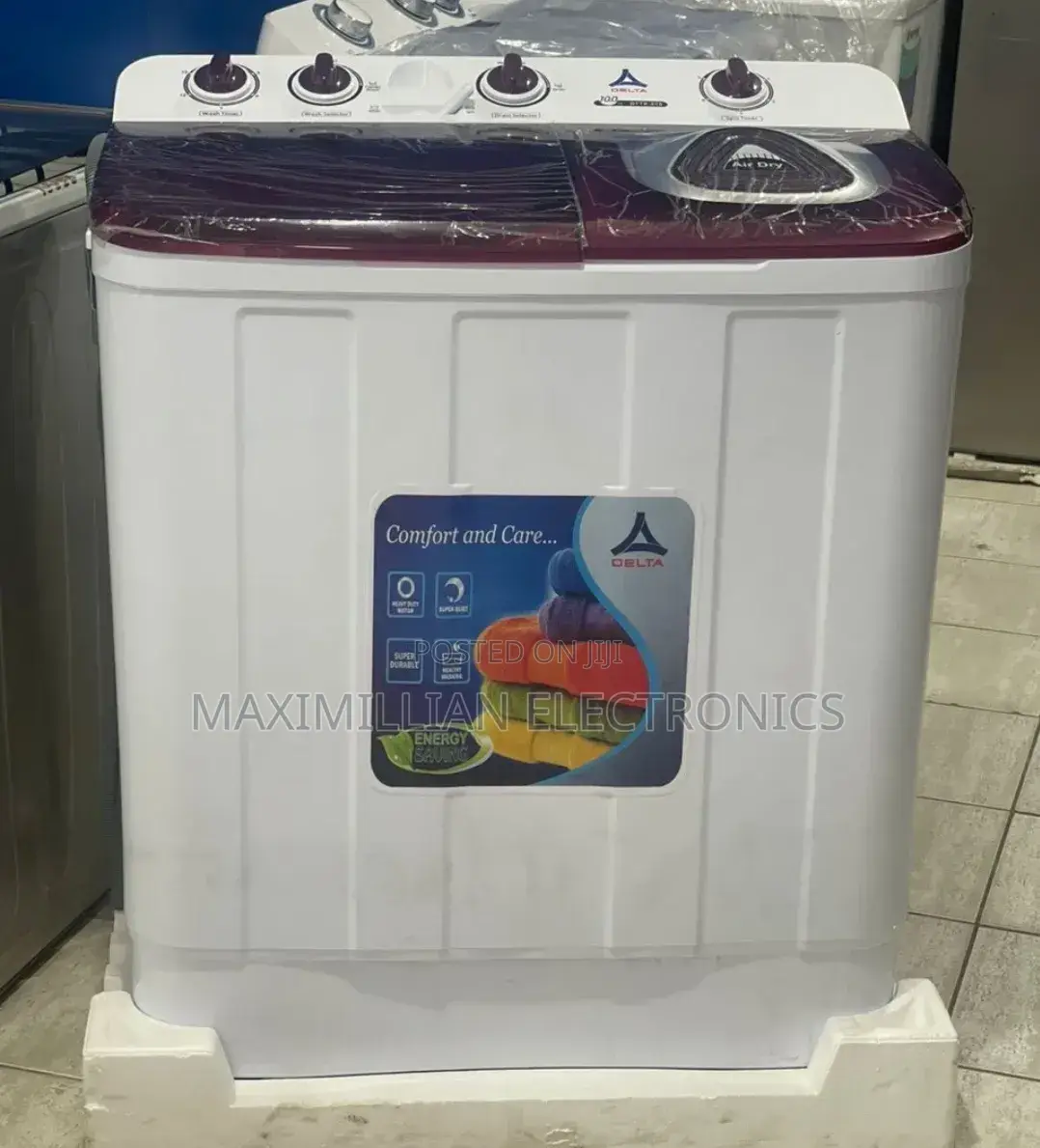 Delta Washing Machine Kg 10 Model DTTK 010. Manual