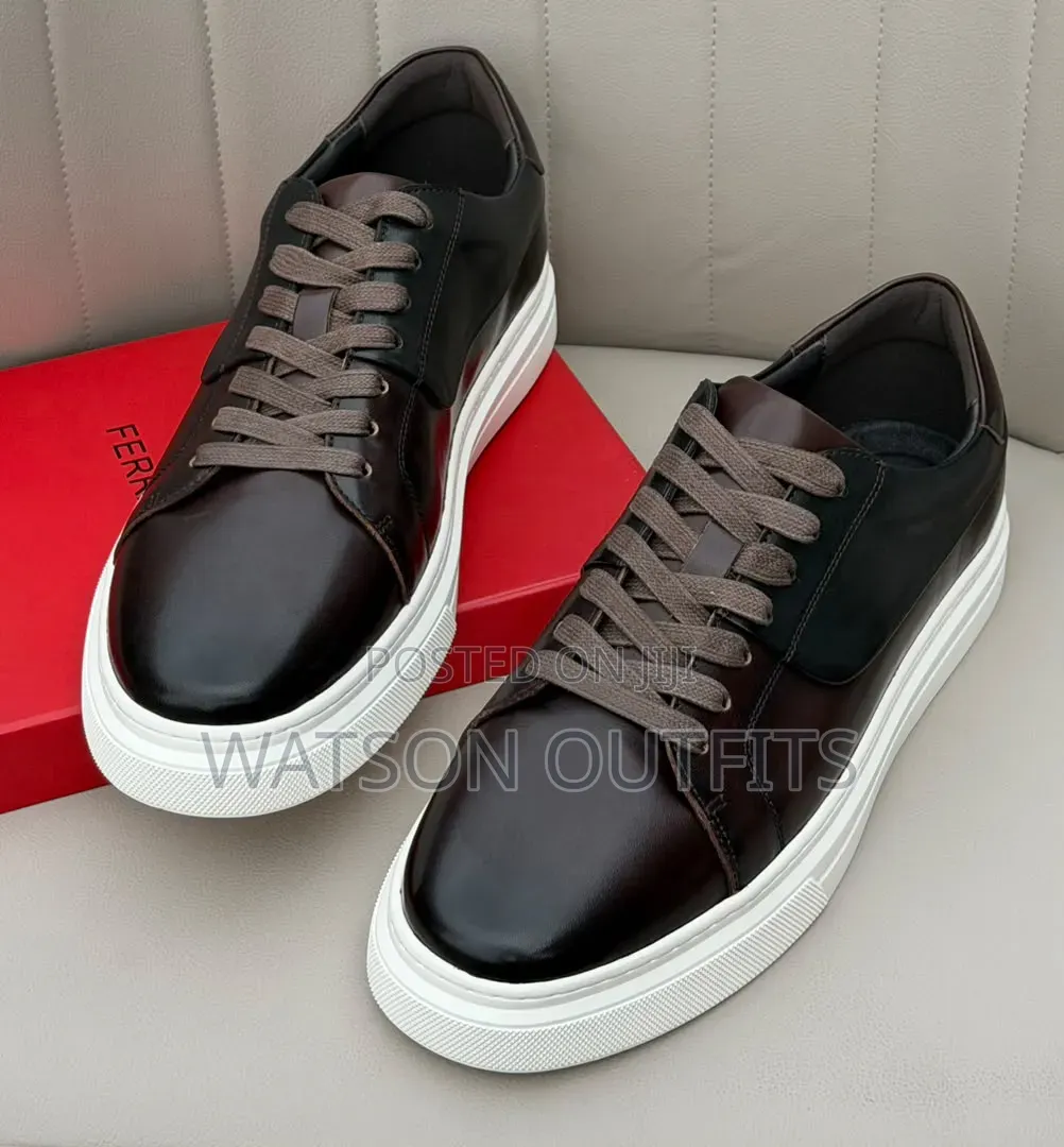 Men's Leather Shoes 1 Colour Piere Cardini Brand Materials Best